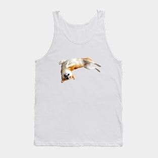 Lilly the Shiba Inu Belly Rub Tank Top